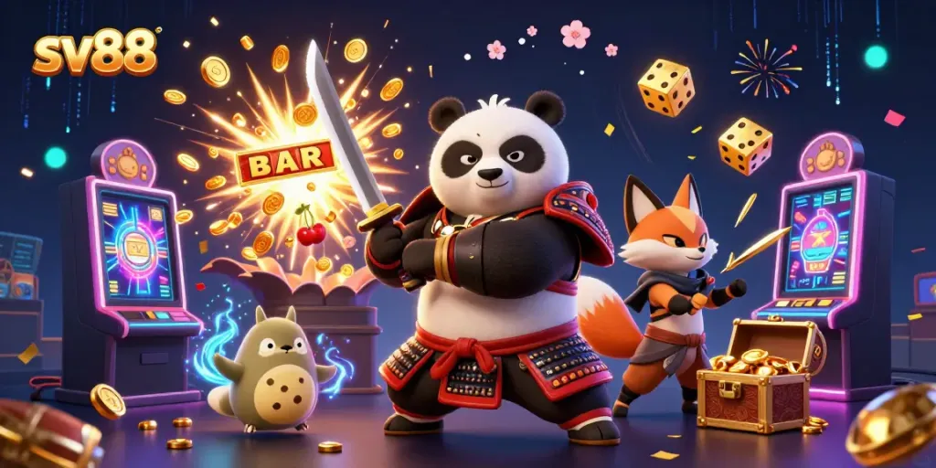 Experience thrilling wins with sv88 in a vibrant casino adventure featuring dynamic characters and exciting game elements.
