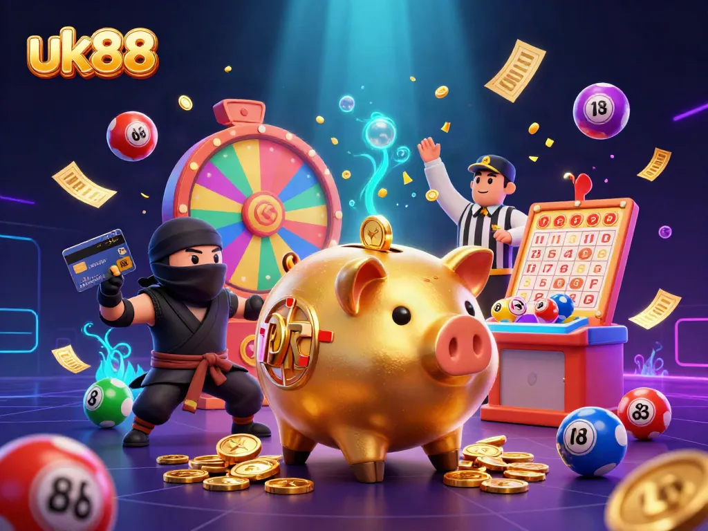 Experience thrilling wins at uk88 with vibrant gaming elements and dynamic characters.
