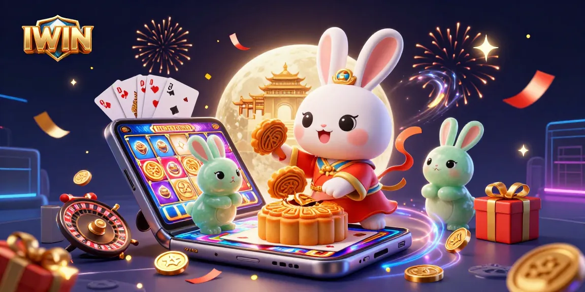 Spin the slots and win big with IWIN's colorful gaming scene packed with excitement.